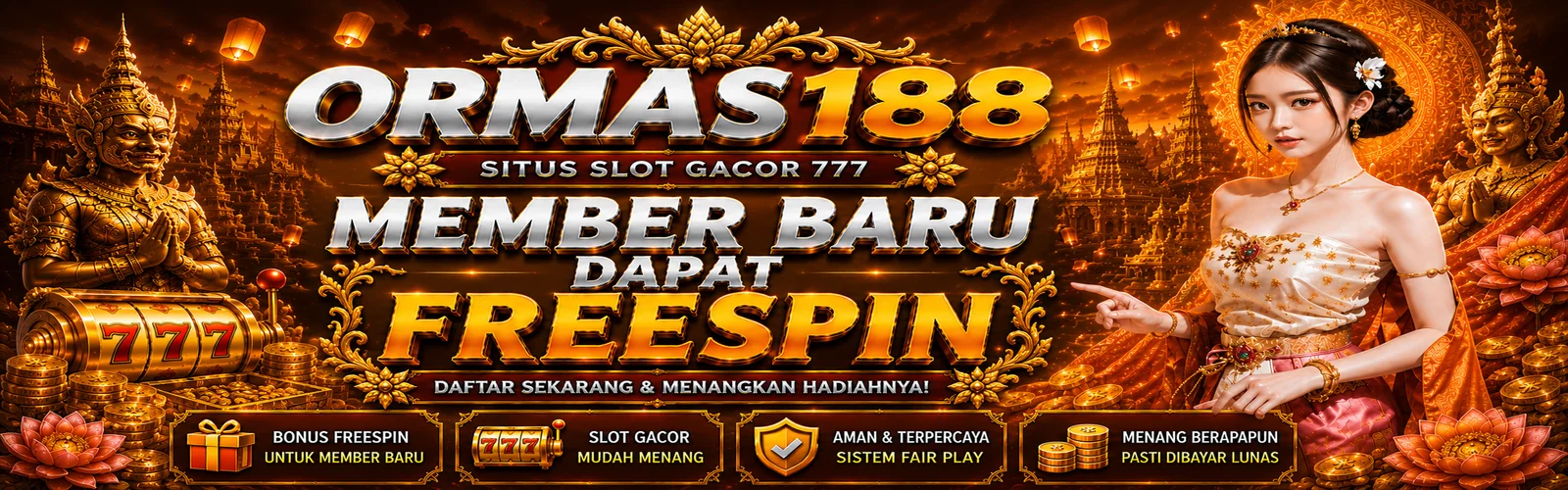 ormas188 member baru dapat freespin